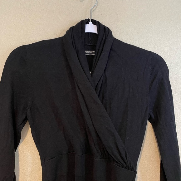 Allsaints Spitafields wool blend midi bodycon dress long sleeve women’s size 8 - Picture 4 of 9